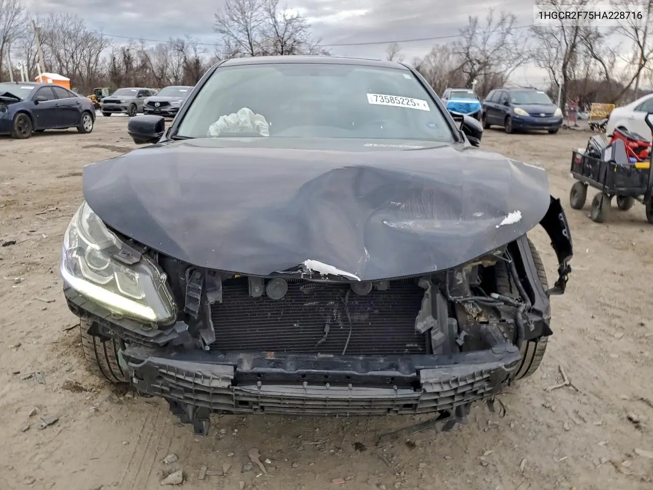1HGCR2F75HA228716 2017 Honda Accord Ex