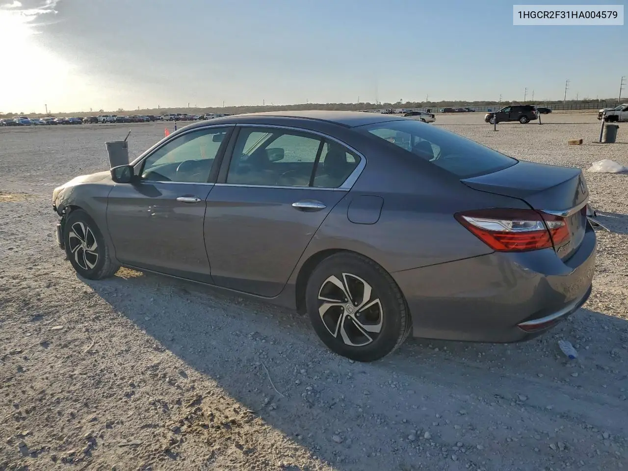 1HGCR2F31HA004579 2017 Honda Accord Lx