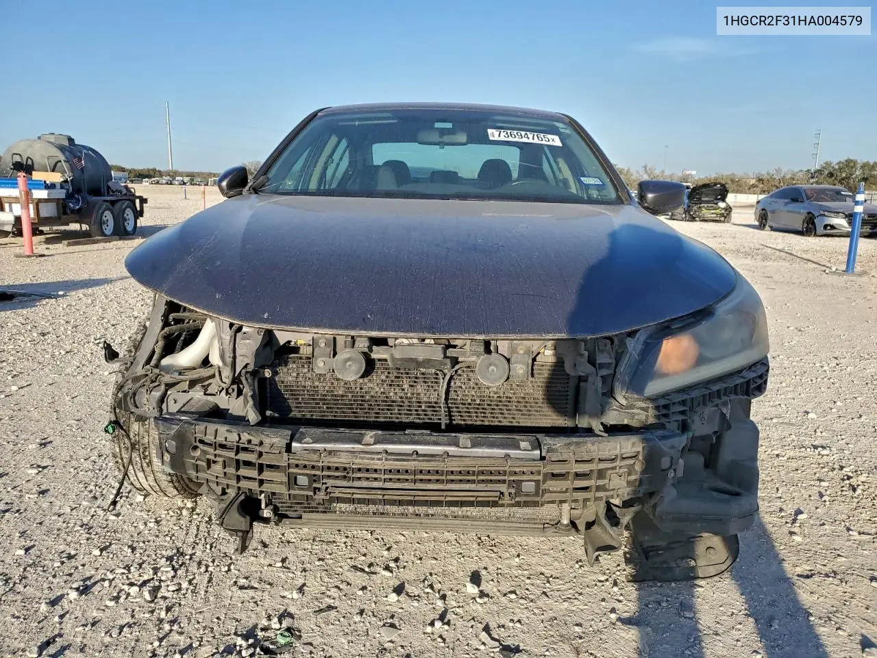 1HGCR2F31HA004579 2017 Honda Accord Lx