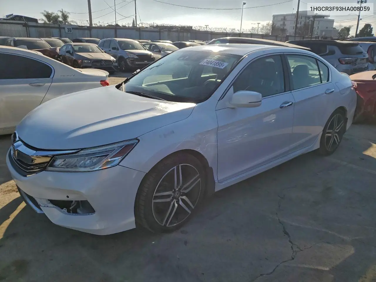 1HGCR3F93HA008059 2017 Honda Accord Touring