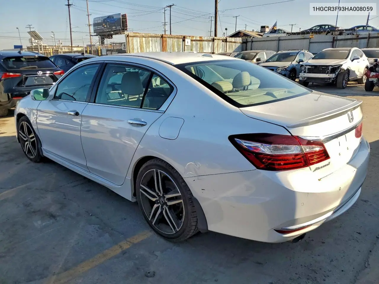 1HGCR3F93HA008059 2017 Honda Accord Touring