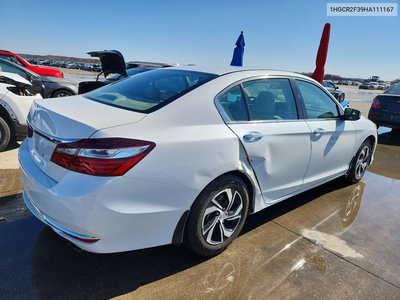 1HGCR2F39HA111167 2017 Honda Accord Lx
