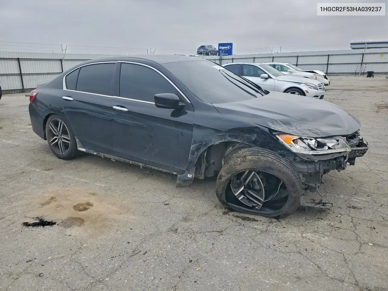 1HGCR2F53HA039237 2017 Honda Accord Sport