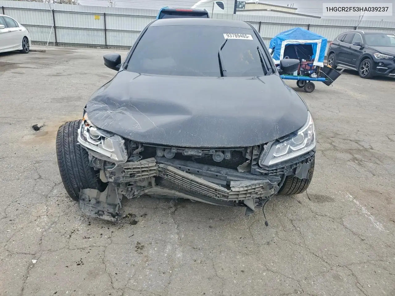 1HGCR2F53HA039237 2017 Honda Accord Sport
