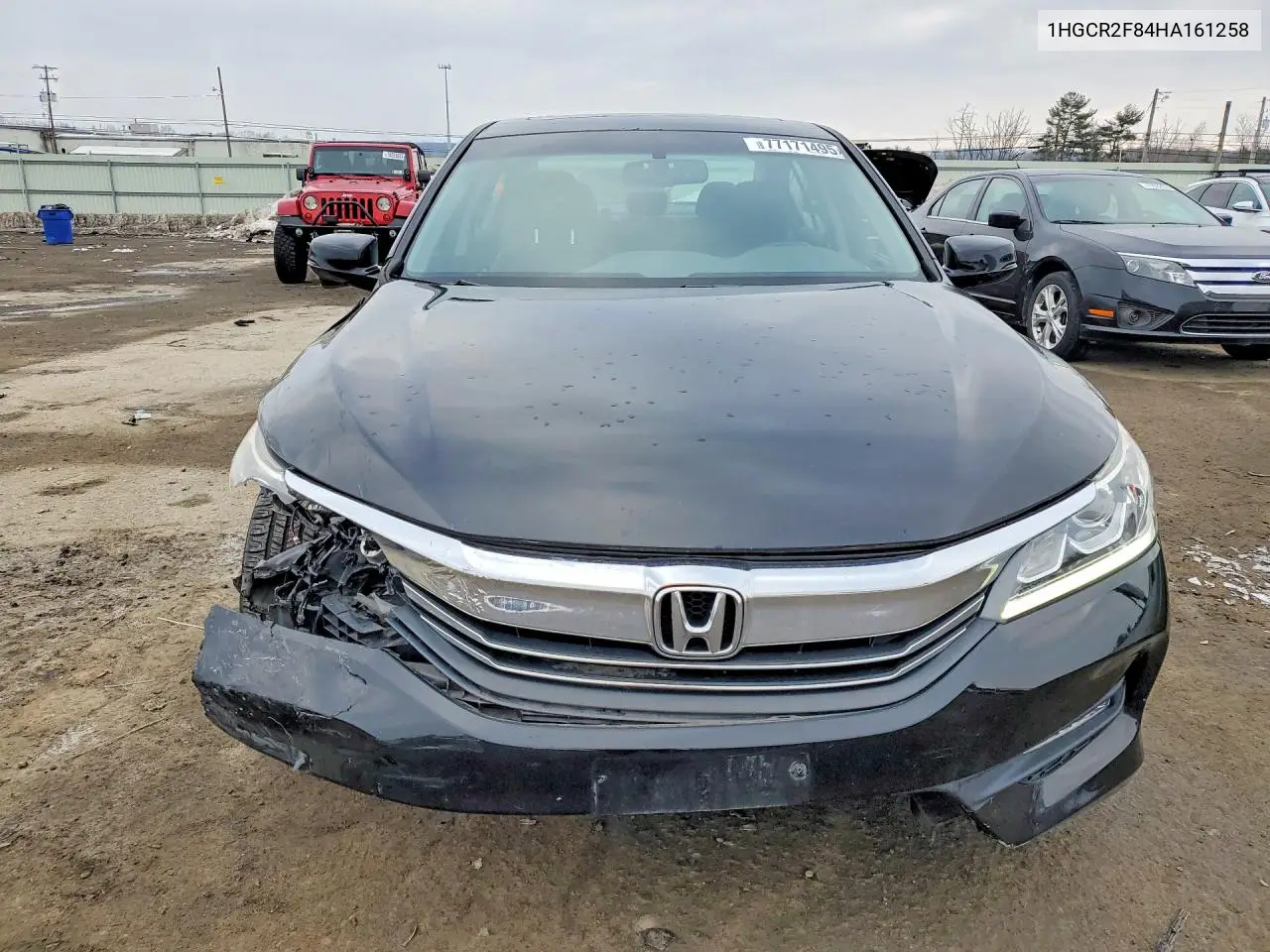 1HGCR2F84HA161258 2017 Honda Accord Exl