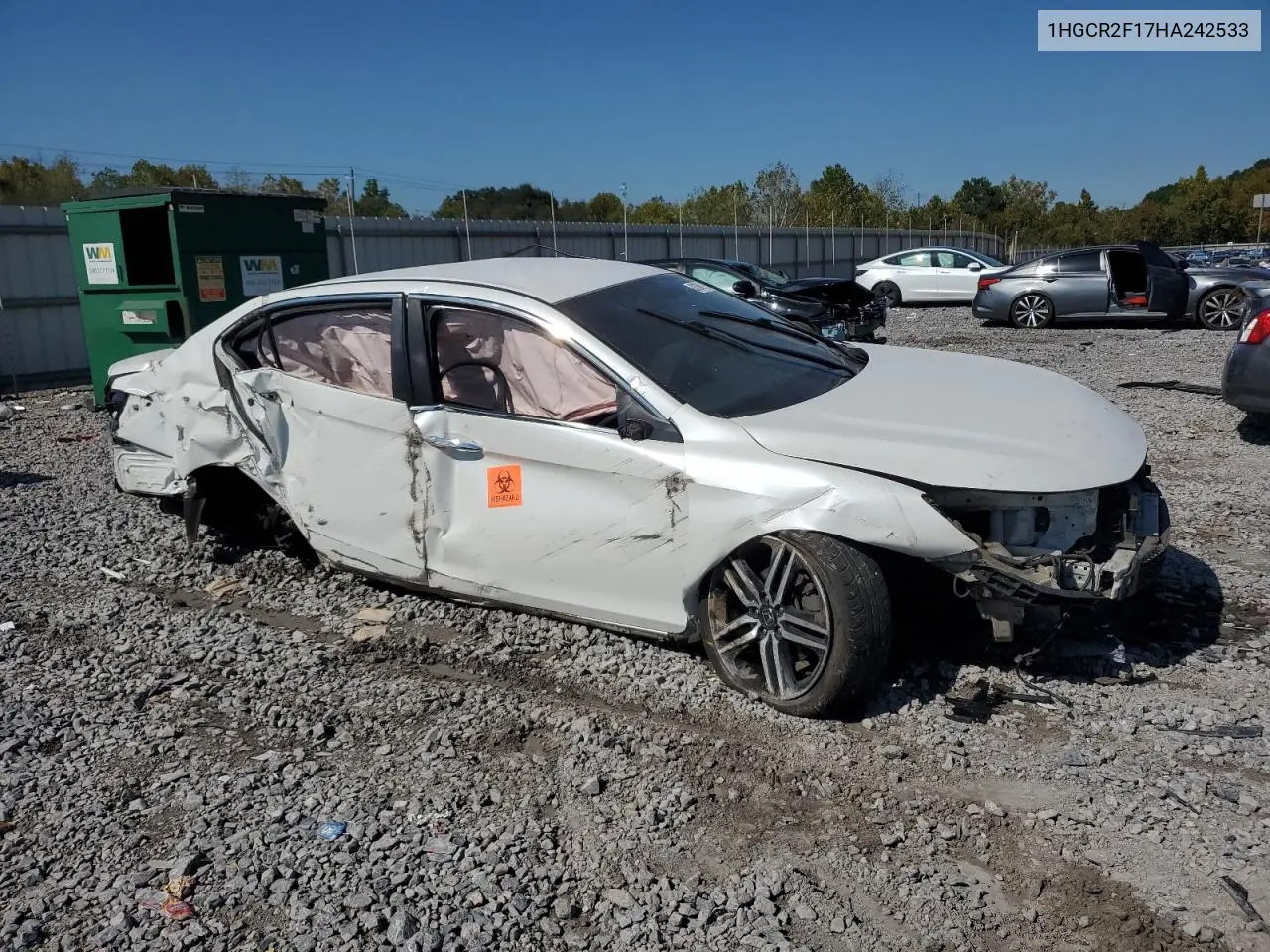 1HGCR2F17HA242533 2017 Honda Accord Sport Special Edition