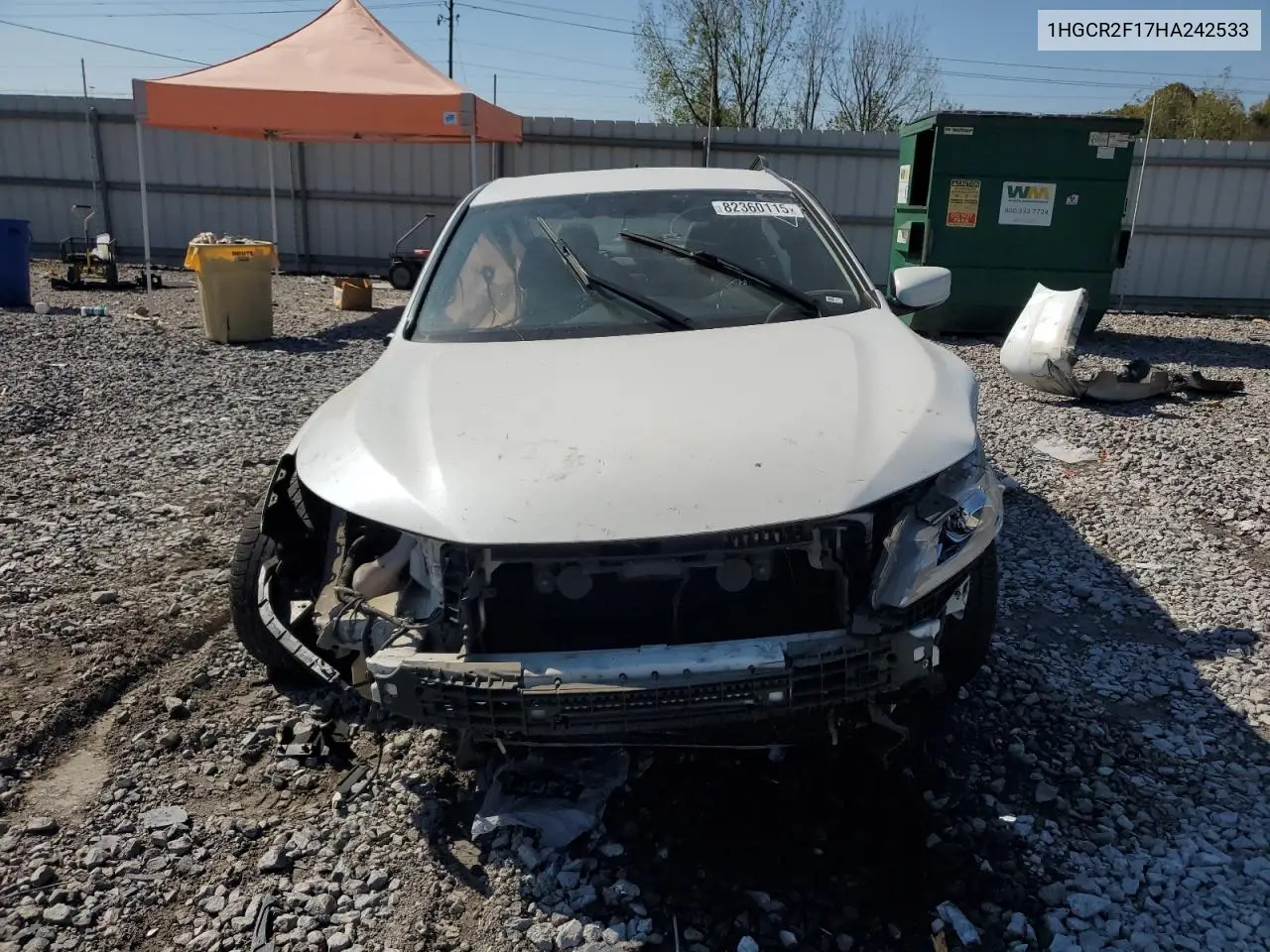 1HGCR2F17HA242533 2017 Honda Accord Sport Special Edition
