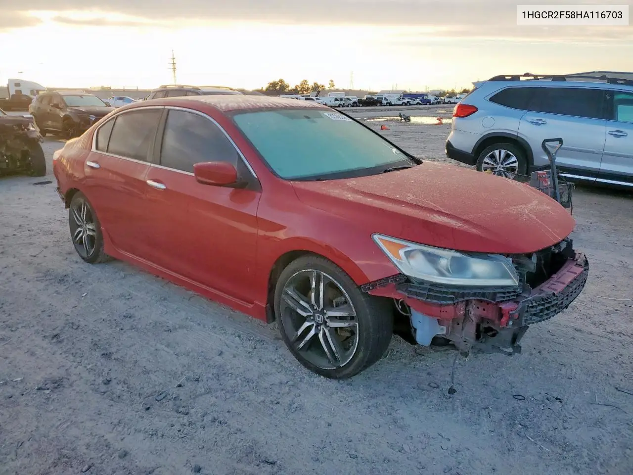 1HGCR2F58HA116703 2017 Honda Accord Sport