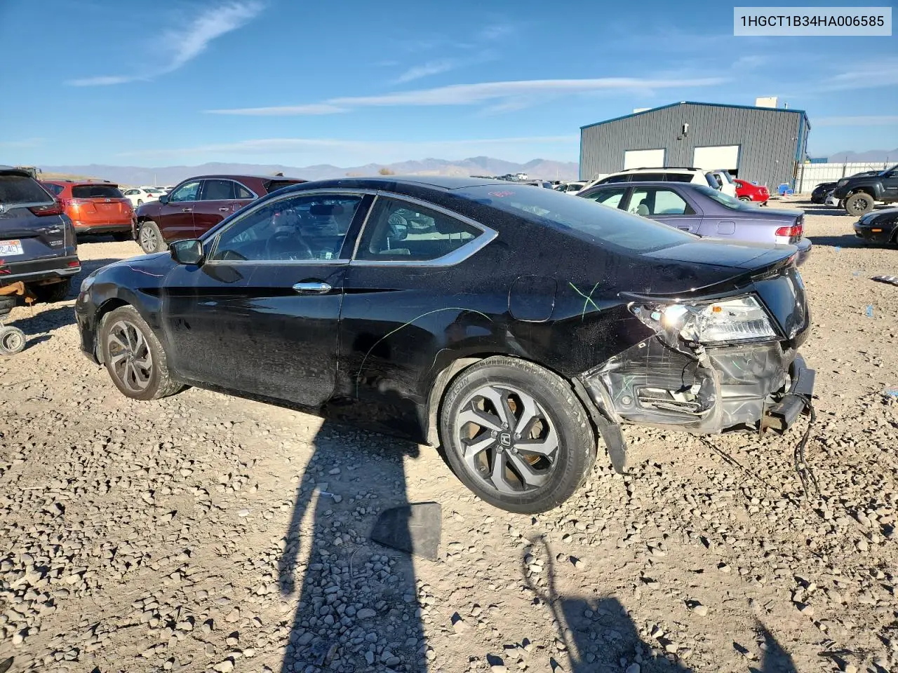 1HGCT1B34HA006585 2017 Honda Accord Lx-S
