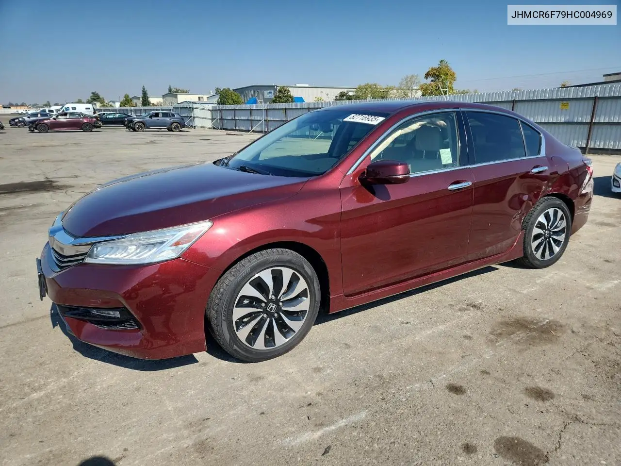 JHMCR6F79HC004969 2017 Honda Accord Touring Hybrid