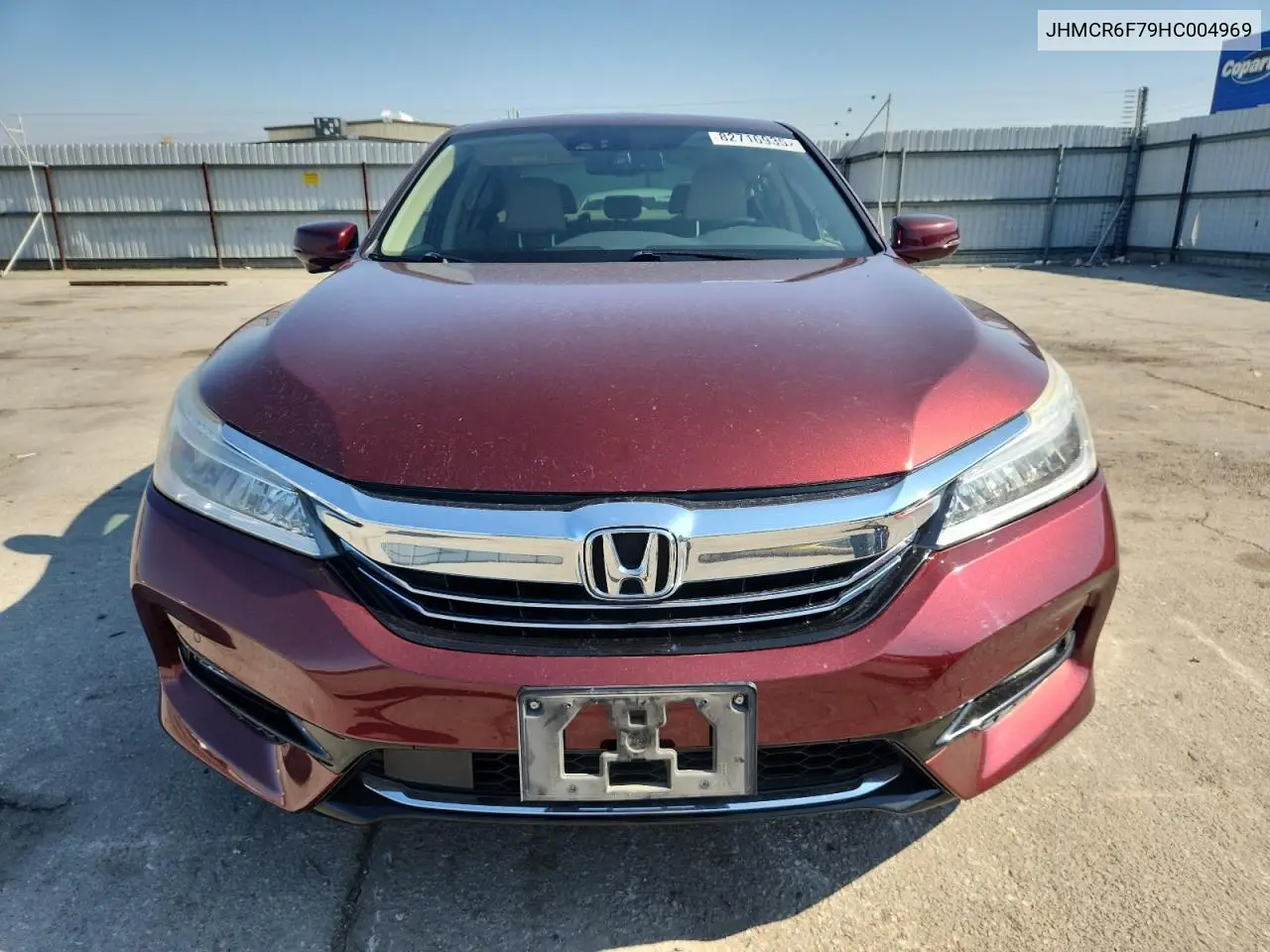 JHMCR6F79HC004969 2017 Honda Accord Touring Hybrid