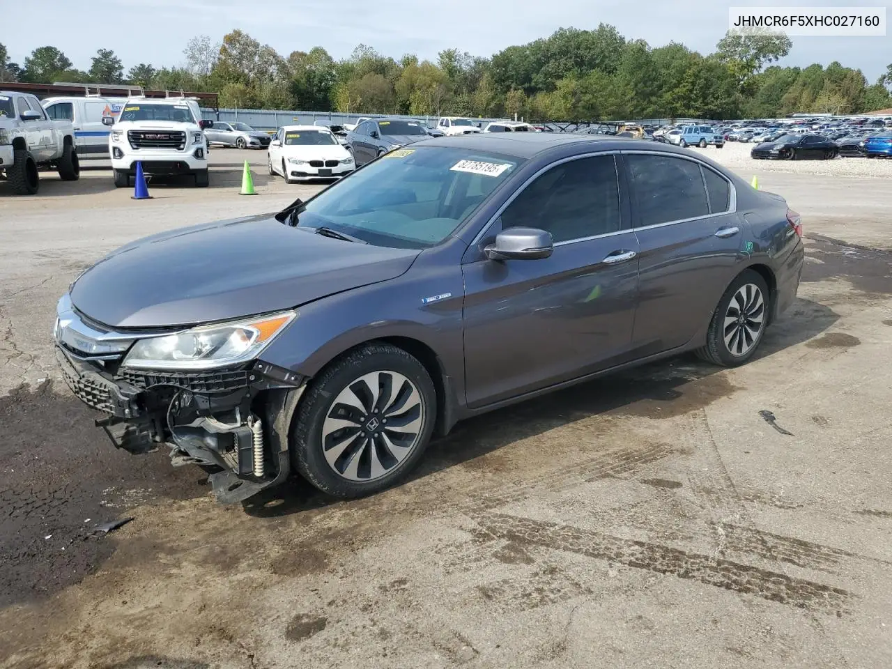 JHMCR6F5XHC027160 2017 Honda Accord Hybrid Exl