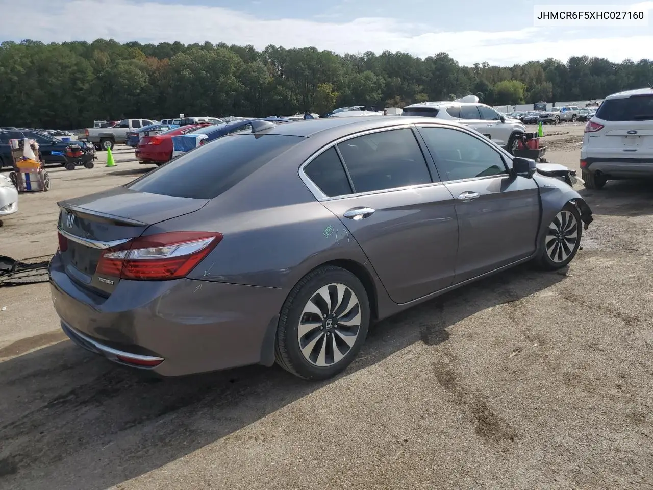 JHMCR6F5XHC027160 2017 Honda Accord Hybrid Exl