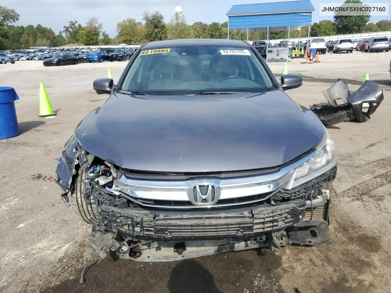 JHMCR6F5XHC027160 2017 Honda Accord Hybrid Exl