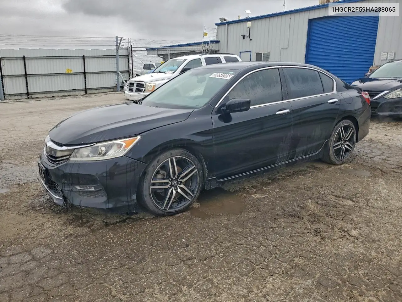 1HGCR2F59HA238065 2017 Honda Accord Sport