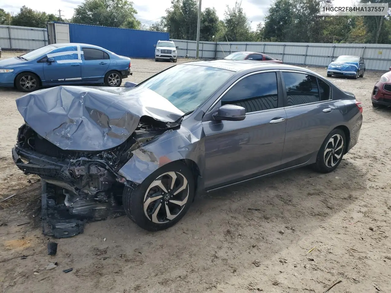 1HGCR2F84HA137557 2017 Honda Accord Exl