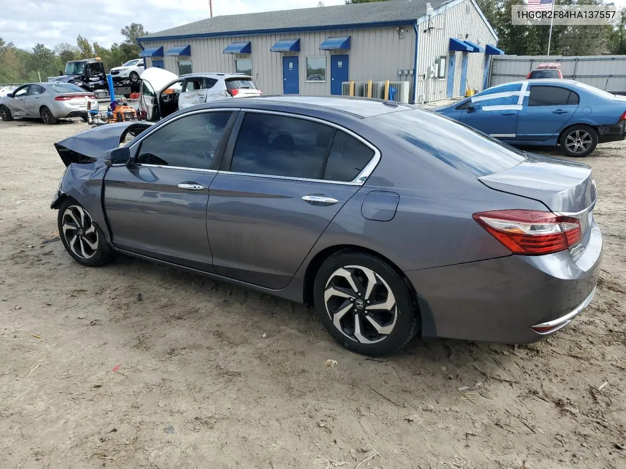 1HGCR2F84HA137557 2017 Honda Accord Exl