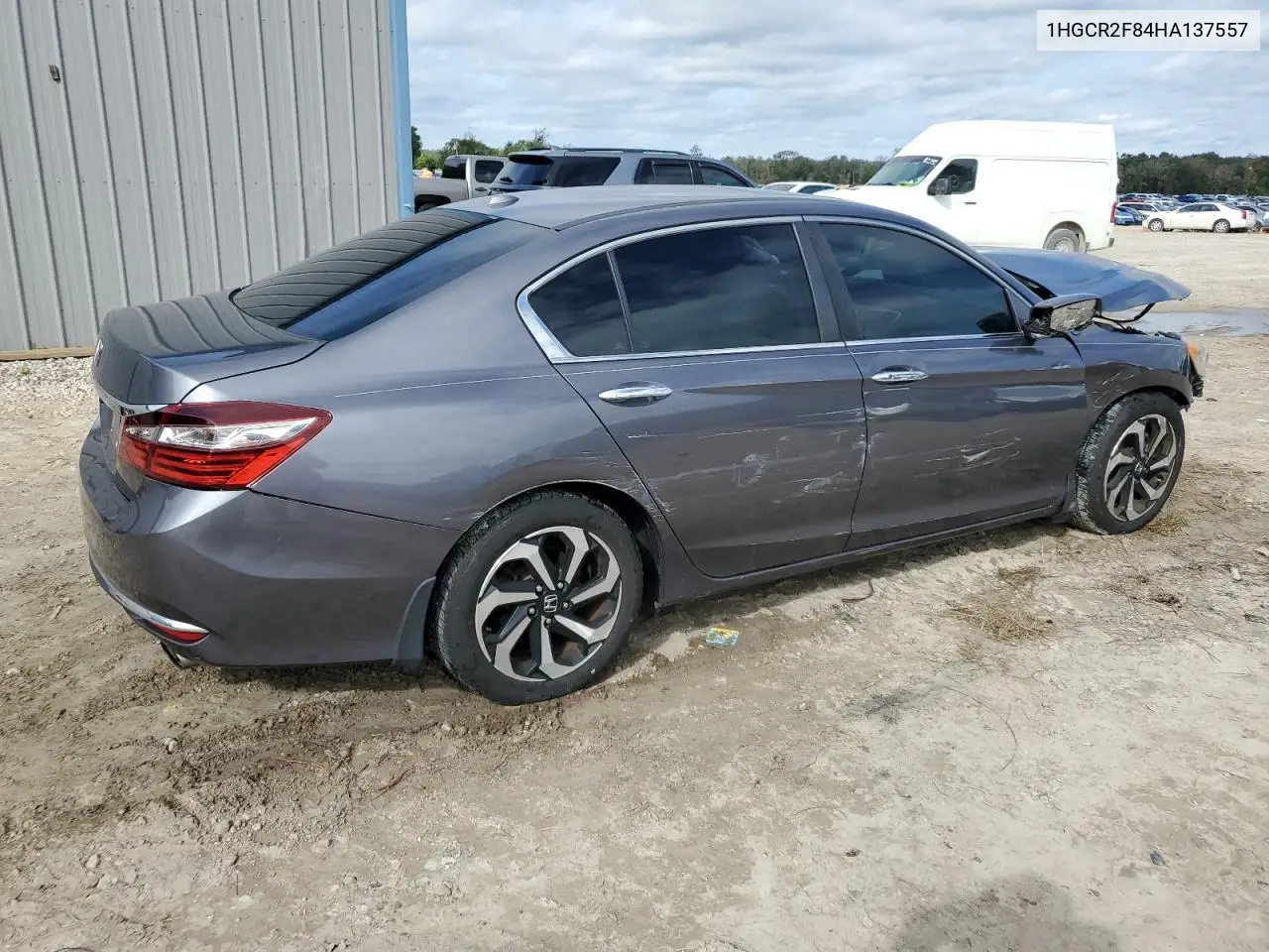 1HGCR2F84HA137557 2017 Honda Accord Exl