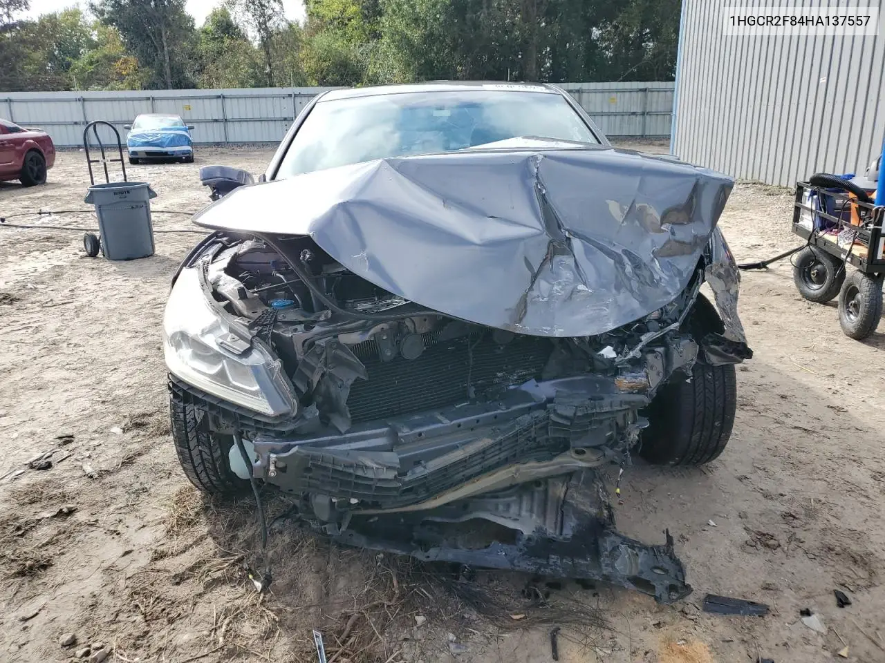 1HGCR2F84HA137557 2017 Honda Accord Exl
