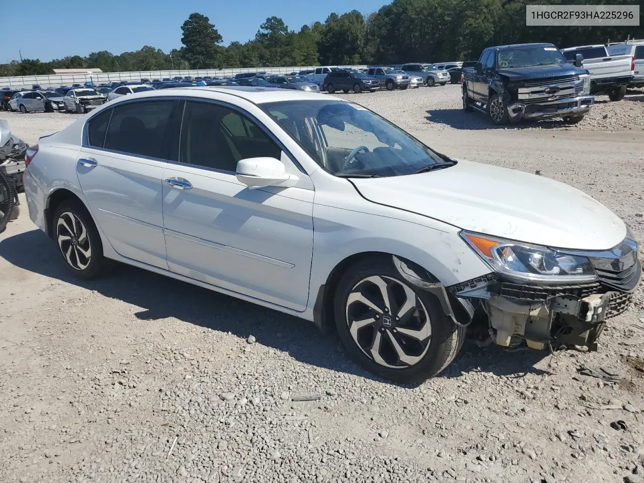 1HGCR2F93HA225296 2017 Honda Accord Exl
