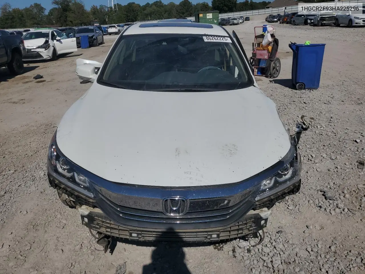 1HGCR2F93HA225296 2017 Honda Accord Exl