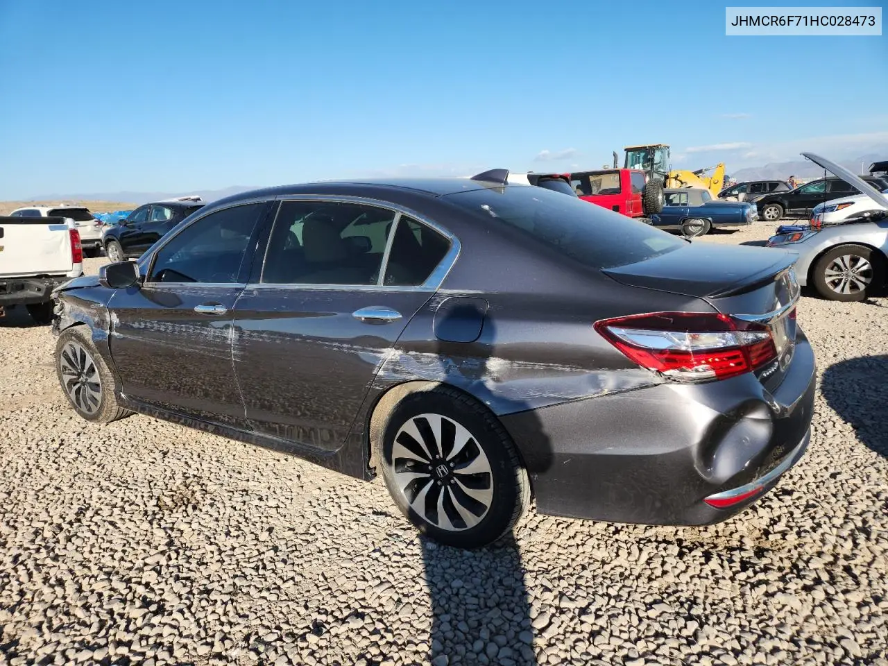 JHMCR6F71HC028473 2017 Honda Accord Touring Hybrid