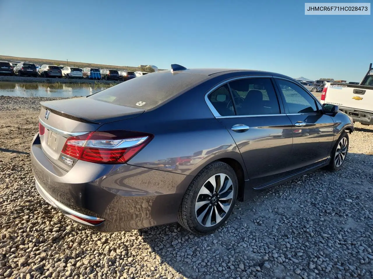 JHMCR6F71HC028473 2017 Honda Accord Touring Hybrid