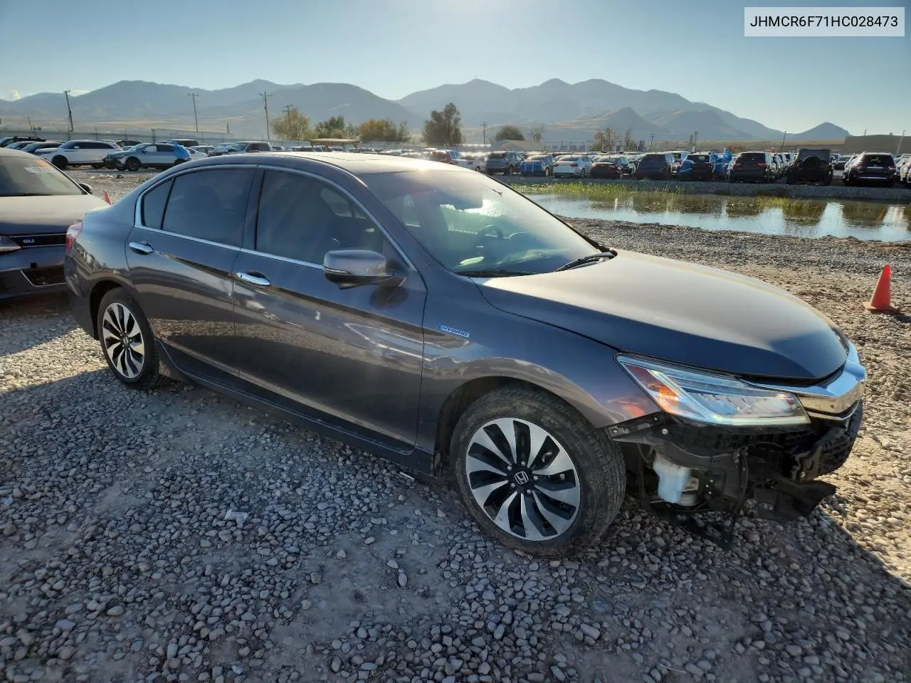 JHMCR6F71HC028473 2017 Honda Accord Touring Hybrid