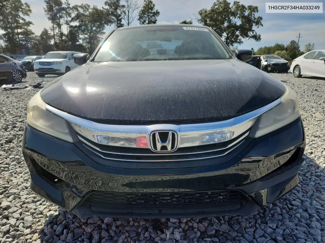 1HGCR2F34HA033249 2017 Honda Accord Lx