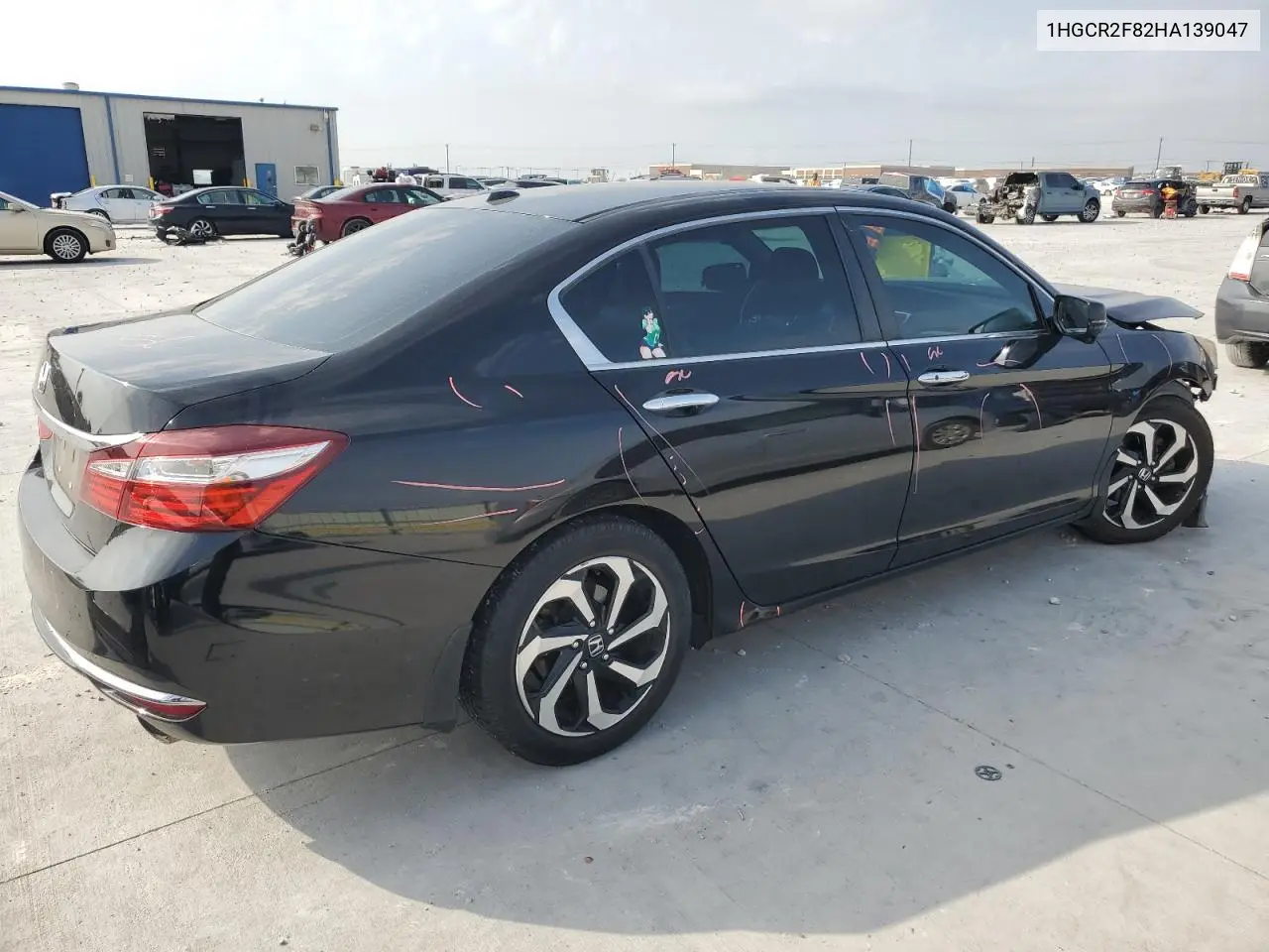 1HGCR2F82HA139047 2017 Honda Accord Exl