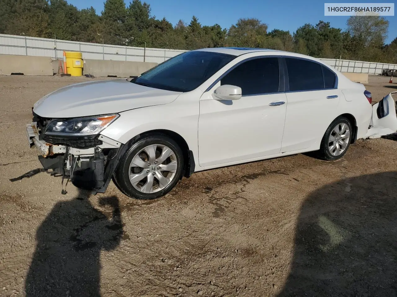 1HGCR2F86HA189577 2017 Honda Accord Exl