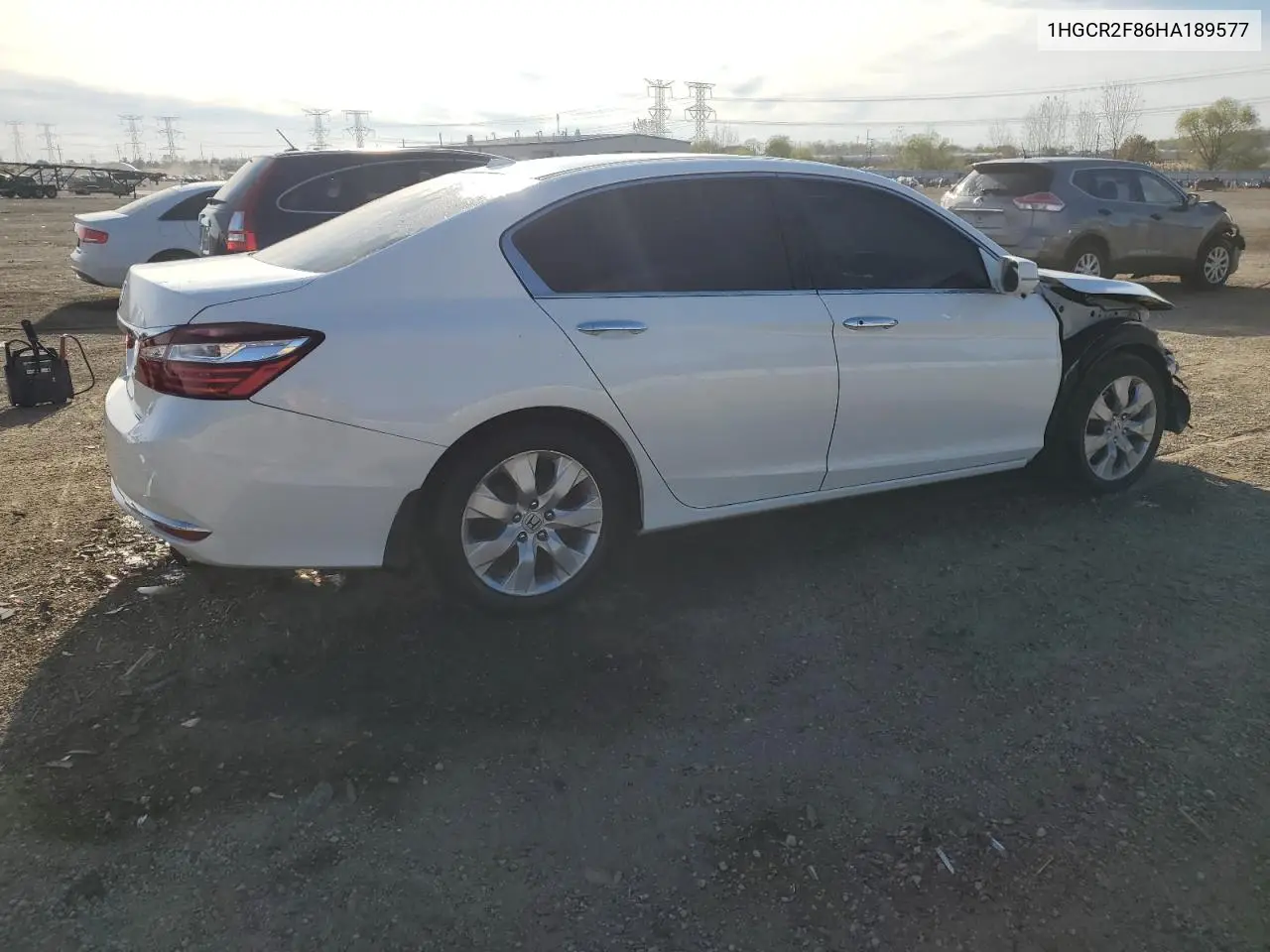 1HGCR2F86HA189577 2017 Honda Accord Exl