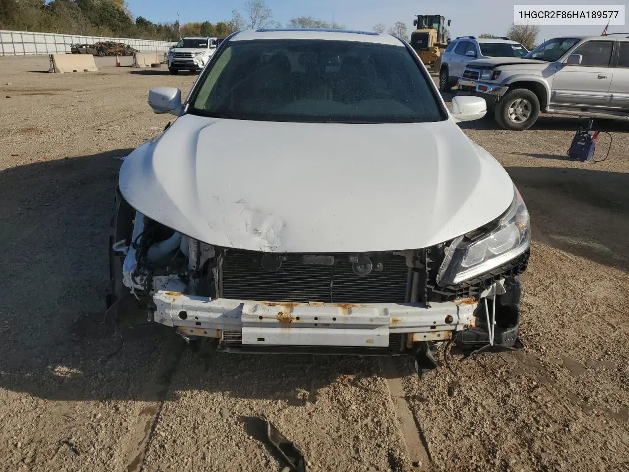1HGCR2F86HA189577 2017 Honda Accord Exl