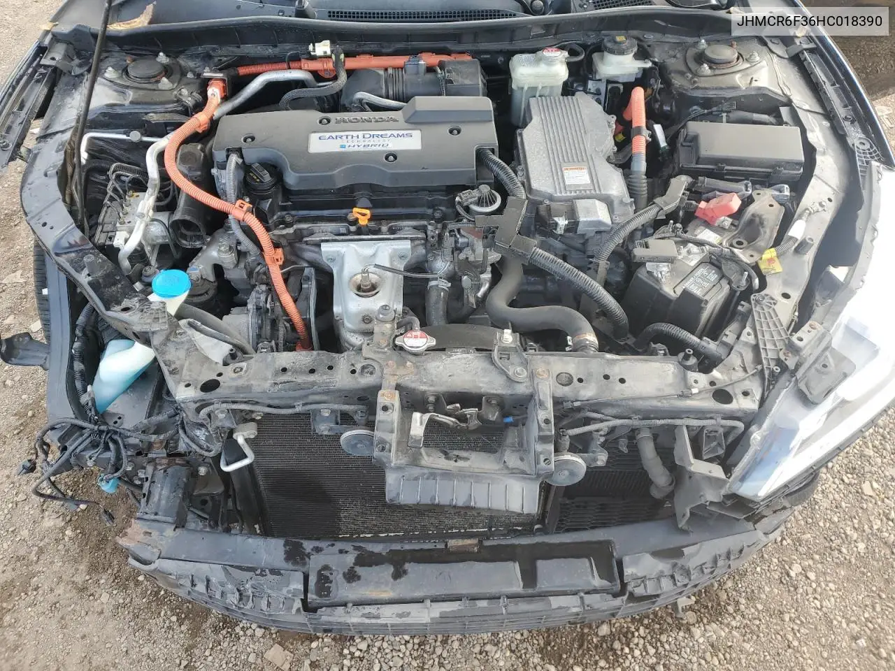JHMCR6F36HC018390 2017 Honda Accord Hybrid