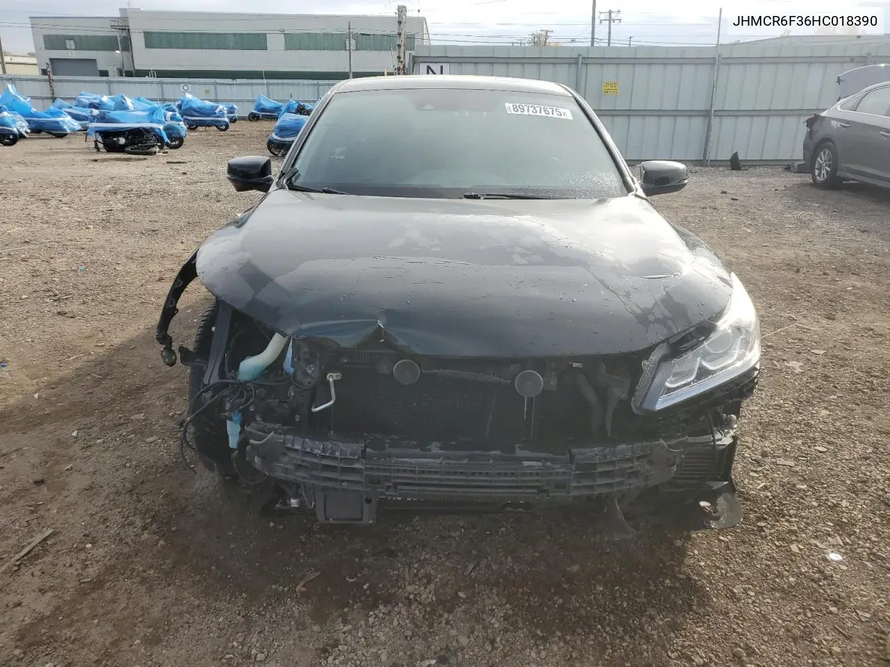 JHMCR6F36HC018390 2017 Honda Accord Hybrid
