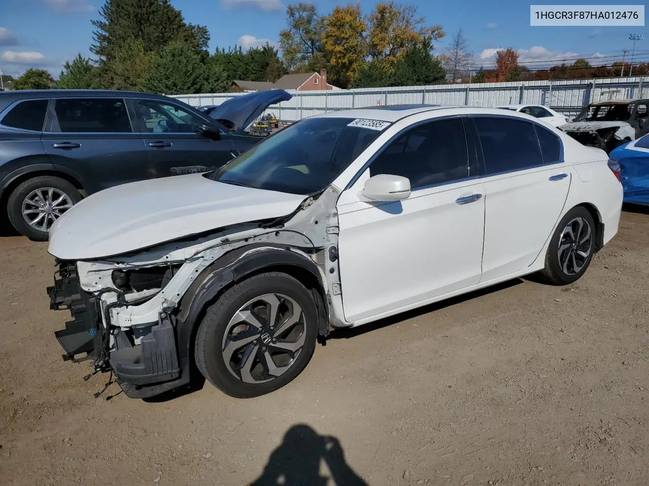1HGCR3F87HA012476 2017 Honda Accord Exl