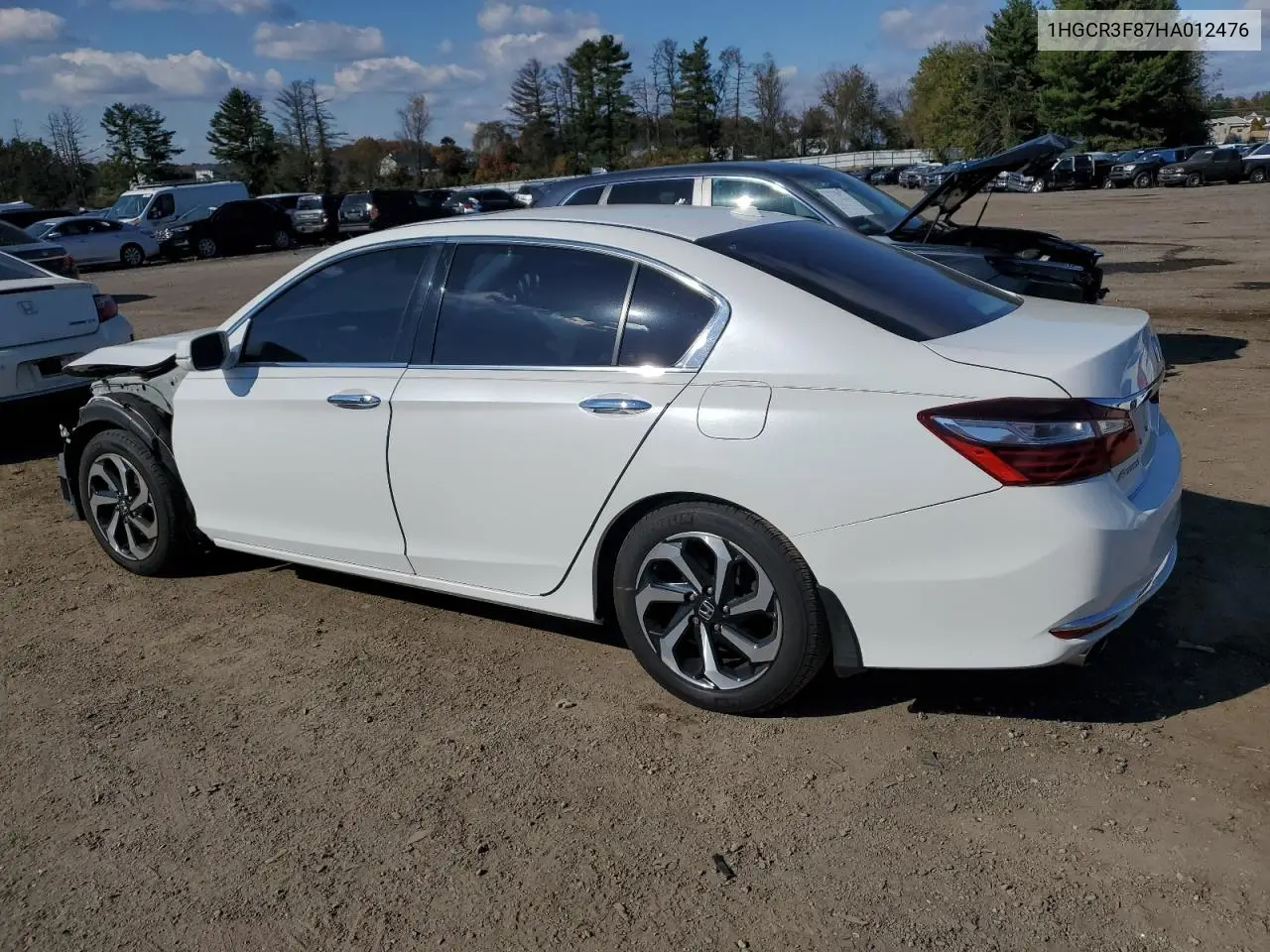 1HGCR3F87HA012476 2017 Honda Accord Exl