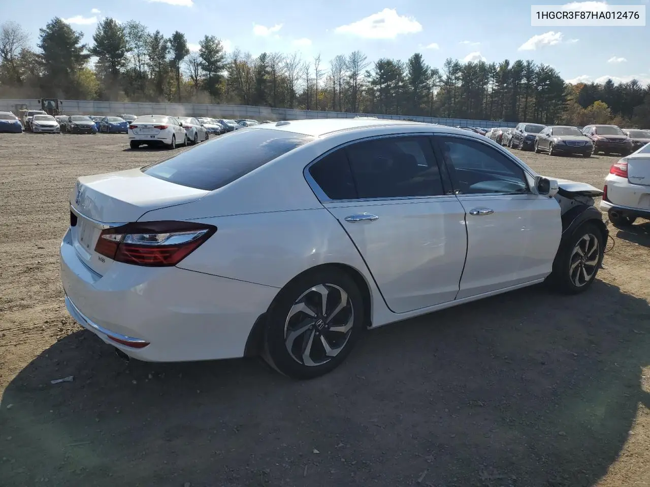1HGCR3F87HA012476 2017 Honda Accord Exl
