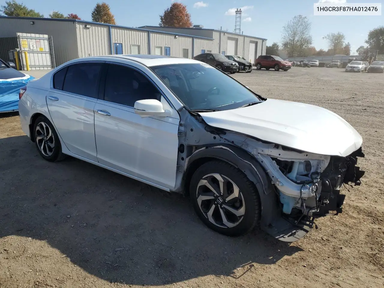1HGCR3F87HA012476 2017 Honda Accord Exl