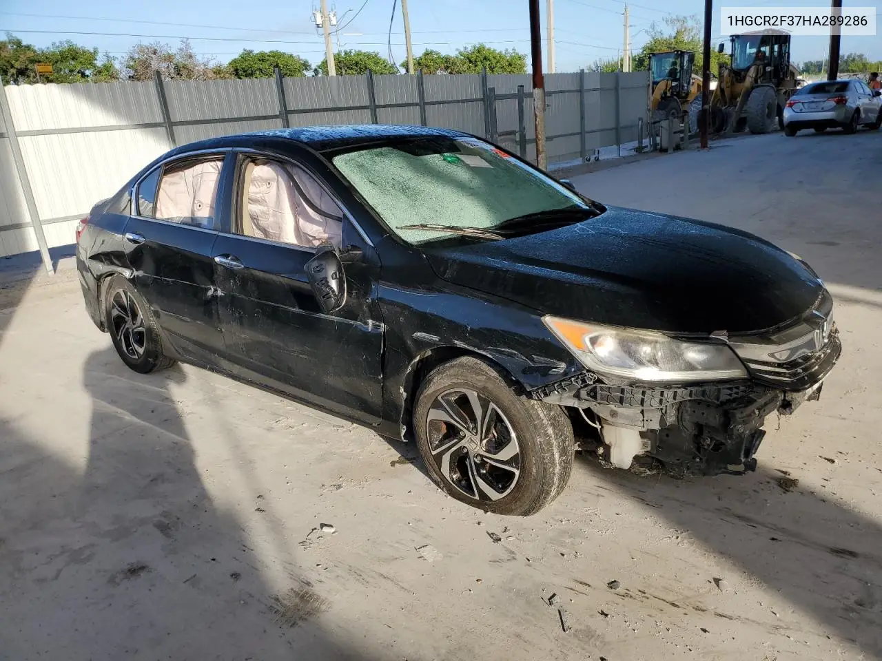 1HGCR2F37HA289286 2017 Honda Accord Lx