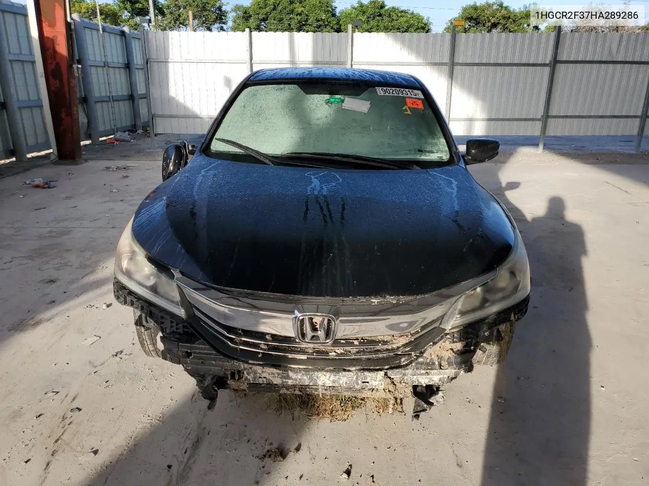1HGCR2F37HA289286 2017 Honda Accord Lx