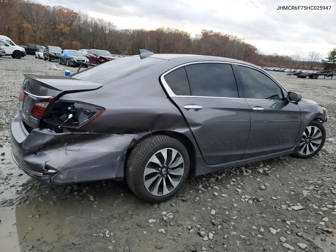 JHMCR6F75HC025947 2017 Honda Accord Touring Hybrid
