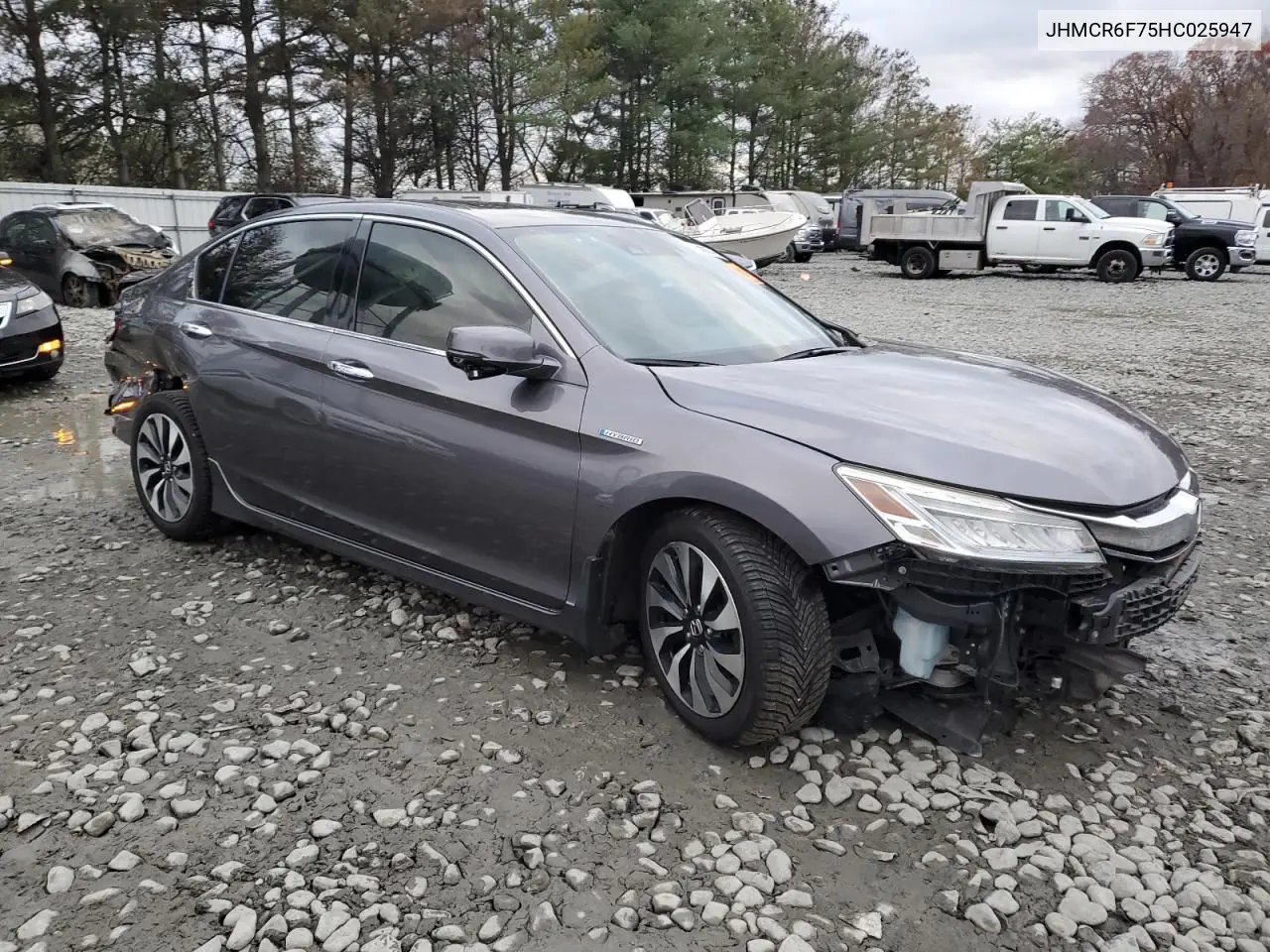 JHMCR6F75HC025947 2017 Honda Accord Touring Hybrid
