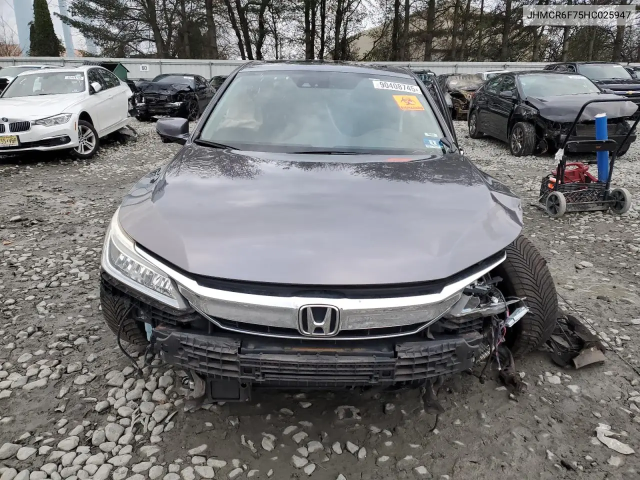 JHMCR6F75HC025947 2017 Honda Accord Touring Hybrid