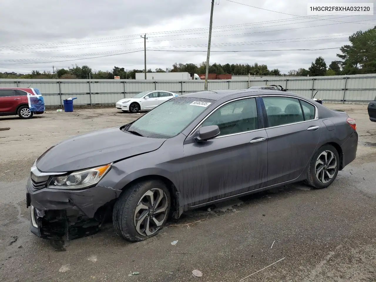 1HGCR2F8XHA032120 2017 Honda Accord Exl