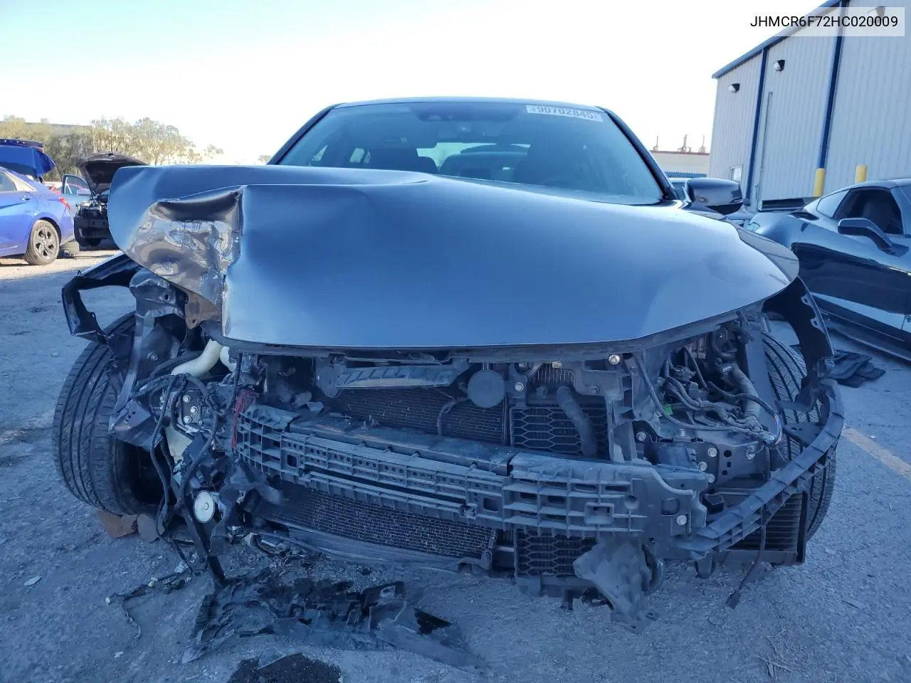JHMCR6F72HC020009 2017 Honda Accord Touring Hybrid