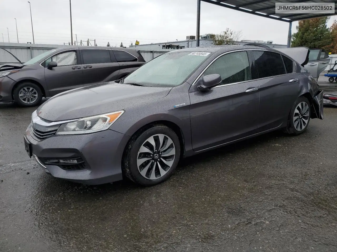 JHMCR6F56HC028502 2017 Honda Accord Hybrid Exl