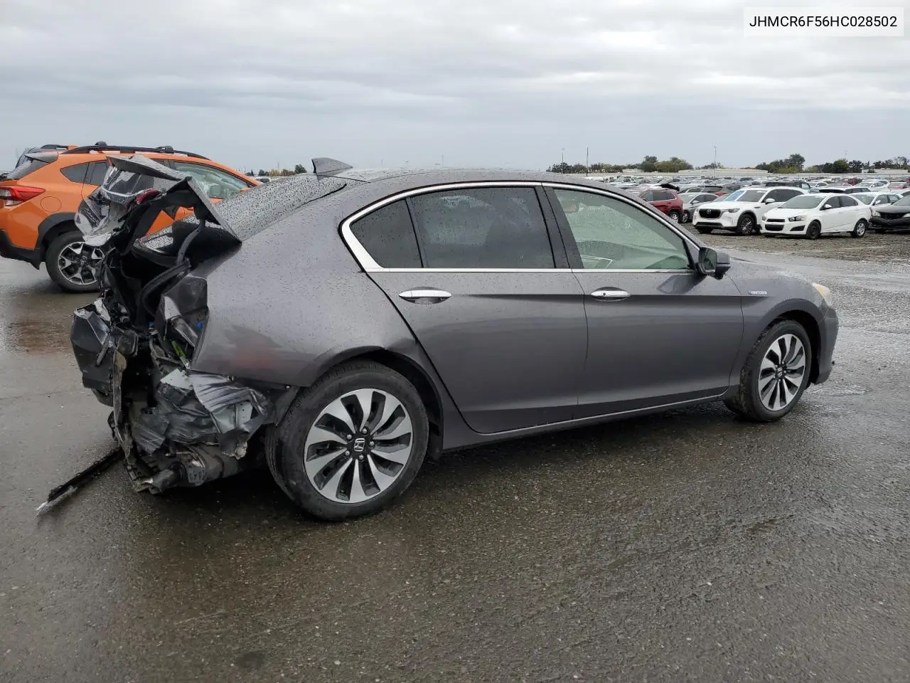 JHMCR6F56HC028502 2017 Honda Accord Hybrid Exl