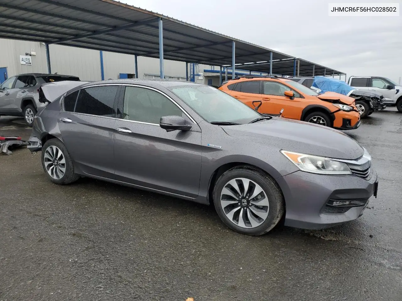 JHMCR6F56HC028502 2017 Honda Accord Hybrid Exl