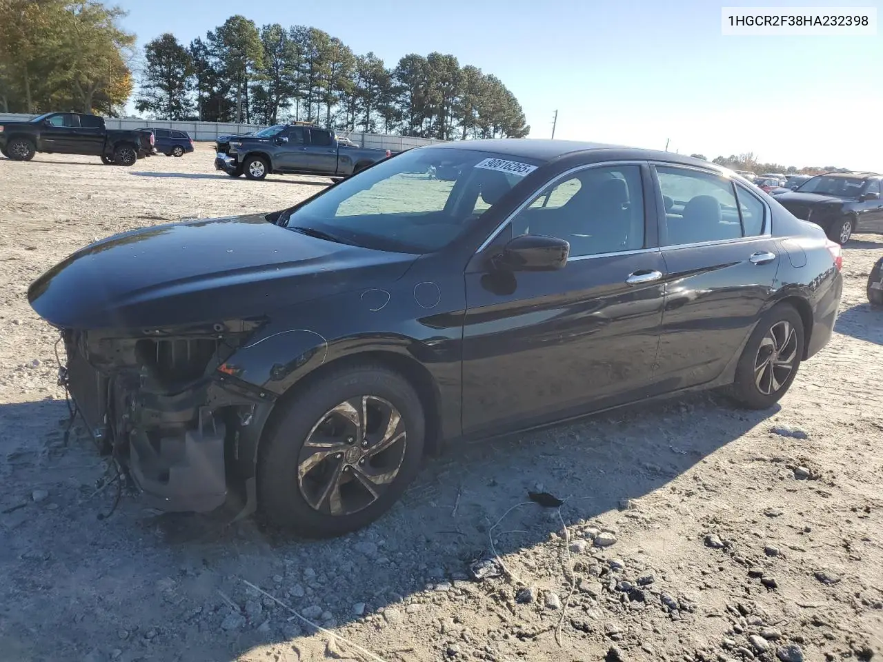 1HGCR2F38HA232398 2017 Honda Accord Lx